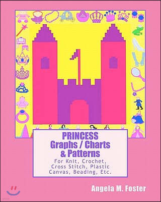 PRINCESS Graphs / Charts & Patterns: For Knit, Crochet, Cross Stitch, Plastic Canvas, Beading, Etc.