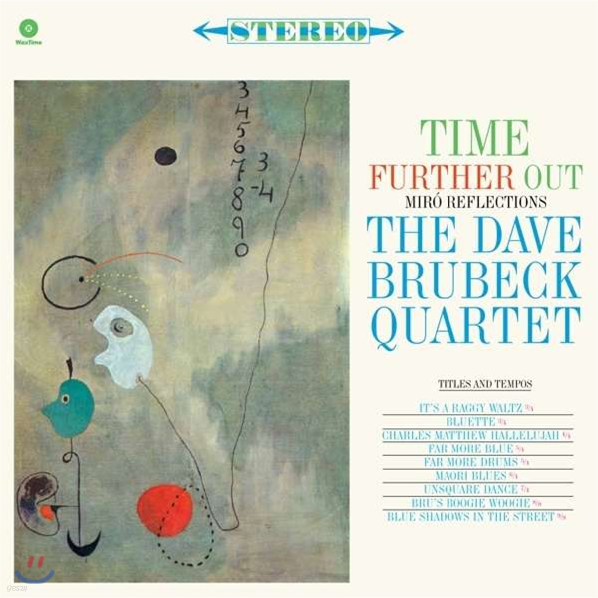 Dave Brubeck Quartet (데이브 브루벡 쿼텟) - Time Further Out: Miro Reflections [LP]