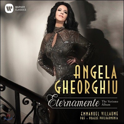 Angela Gheorghiu,Joseph Calleja,Richard Novak,Prague Philharmonia,Emmanuel Villaume — Angela Gheorghiu 불멸의 베리스모 작품 (Eternamente - The Verismo Album) 앨범 커버