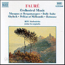 John Georgiadis - Faure : Orchestral Music (수입/8553360)