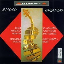 Maurizio Preda - Paganini: 30 Sonatas For Violin & Guitar (수입/2CD/cds4312)