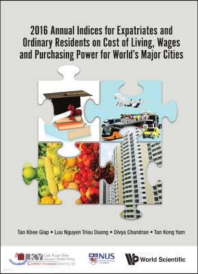 2016 Annual Indices For Expatriates And Ordinary Residents On Cost Of Living, Wages And Purchasing Power For World's Major Cities