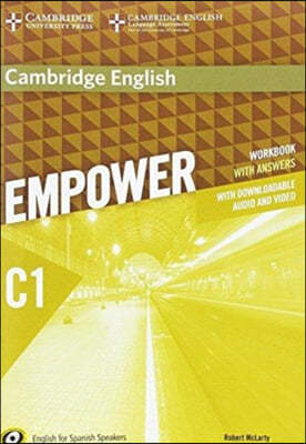 The Cambridge English Empower for Spanish Speakers C1 Workbook with Answers, with Downloadable Audio and Video
