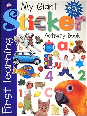 My Giant Sticker Activity Book with Sticker