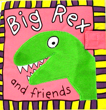 Cloth Book: Big Rex and Friends