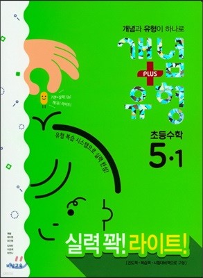 개념+유형 라이트 초등수학 5-1 (2018년)