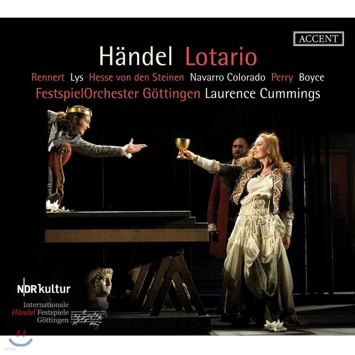 Laurence Cummings / Sophie Rennert 헨델: 오페라 '로타리오' (Handel: Lotario HWV26)