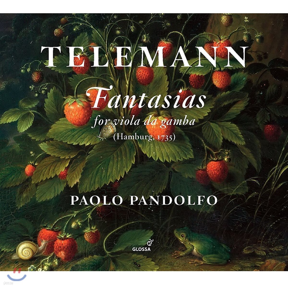 Paolo Pandolfo 텔레만: 무반주 비올라 다 감바 환상곡 (Telemann: Fantasias for Viola da Gamba [Hamburg 1735])