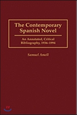 The Contemporary Spanish Novel