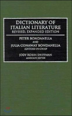 Dictionary of Italian Literature