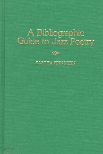 A Bibliographic Guide To Jazz Poetry