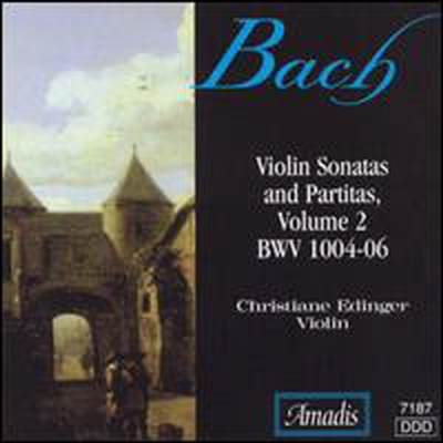 :  ̿ø ҳŸ ĸƼŸ, 2 (Bach: Violin Sonatas and Partitas, Vol.2 BWV1004-06)(CD) - Christiane Edinger