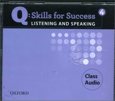 Q: Skills for Success Listening and Speaking: 4: Class CD