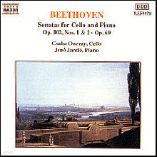 Csaba Onczay - Beethoven : Cello Sonata No.4 & No.3 (/8550478)