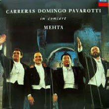 [LP] Jose Carreras, Placido Domingo, Luciano Pavarotti, Zubin Mehta - In Concert (rd2192)