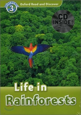 Oxford Read and Discover 3 : Life In Rainforests (Book & CD)