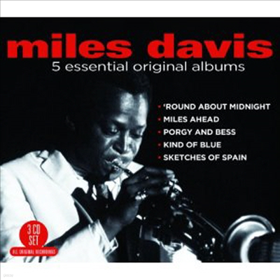 Miles Davis - 5 Essential Original Albums (3CD Box-Set)(Digipack)