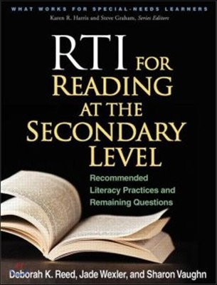 RTI for Reading at the Secondary Level