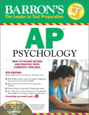 Barron's AP Psychology with CD-Rom