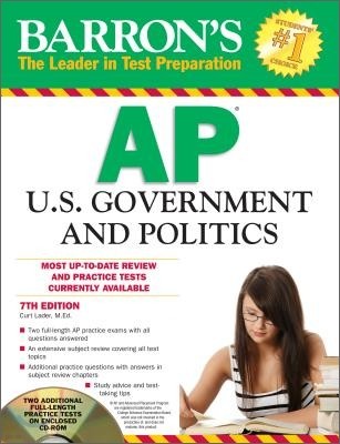 Barron's Ap U.S. Government and Politics with CD-ROM