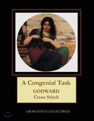 A Congenial Task: J.W. Godward Cross Stitch Pattern