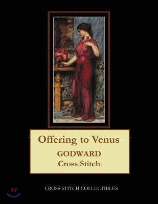 Offering to Venus: J.W. Godward Cross Stitch Pattern
