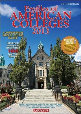 Barron's Profiles of American Colleges + Website Access