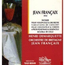Henri Demarquette - Francaix : Fantasie, Concert of Variations (수입/pv794023)