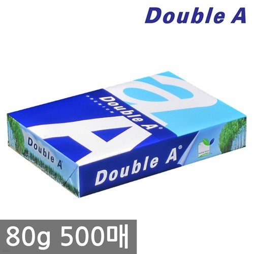 더블에이 A4 복사용지(A4용지) 80g 500매 1권