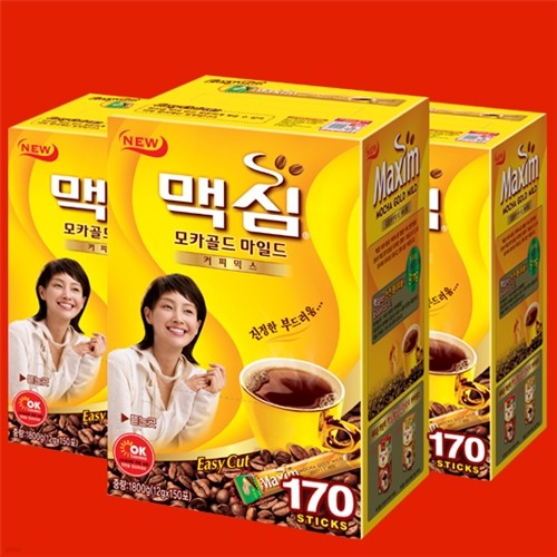 [우체국 직송/무료배송] 맥심모카골드 커피믹스 170+170T(340T)