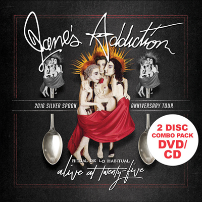 Jane's Addiction - Alive At 25 (지역코드1)(DVD+CD) (2017)