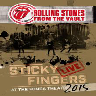 Rolling Stones - From The Vault: Sticky Fingers ? Live At The Fonda Theatre 2015(DVD)