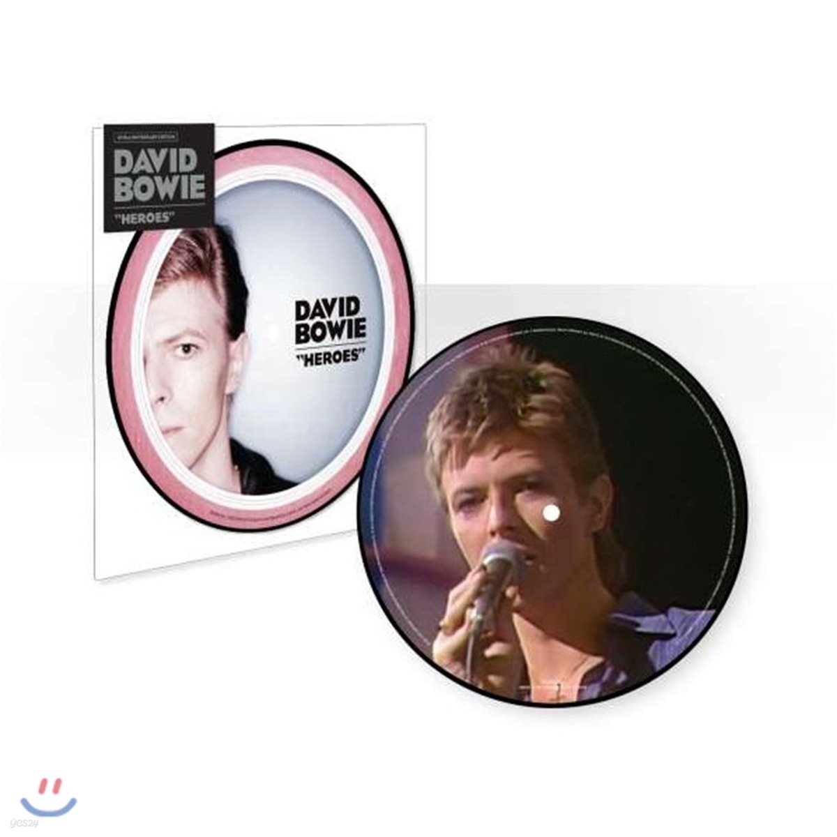 David Bowie (데이빗 보위) - Heroes [7인치 픽쳐 디스크 LP]