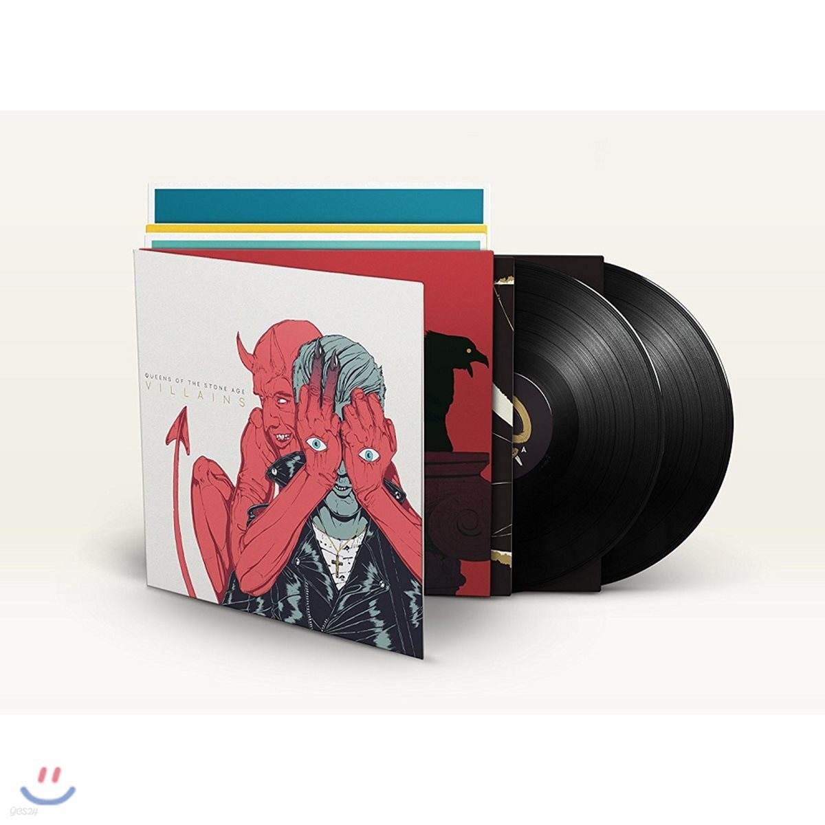 Queens Of The Stone Age (퀸스 오브 더 스톤 에이지) - Villains [디럭스 박스 2 LP]