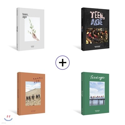 ƾ (Seventeen) 2 - Teen, Age [WHITE+ GREEN+ ORANGE+RS / SET]