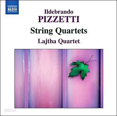 Lajhta Quartet 피제티: 현악사중주 1, 2번 (Pizzetti: String Quartets Nos. 1, 2)