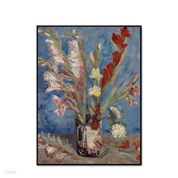 [The Bella] 고흐 - 글라디올러스와 과꽃이 있는 화병 Vase with Gladioli and China Asters