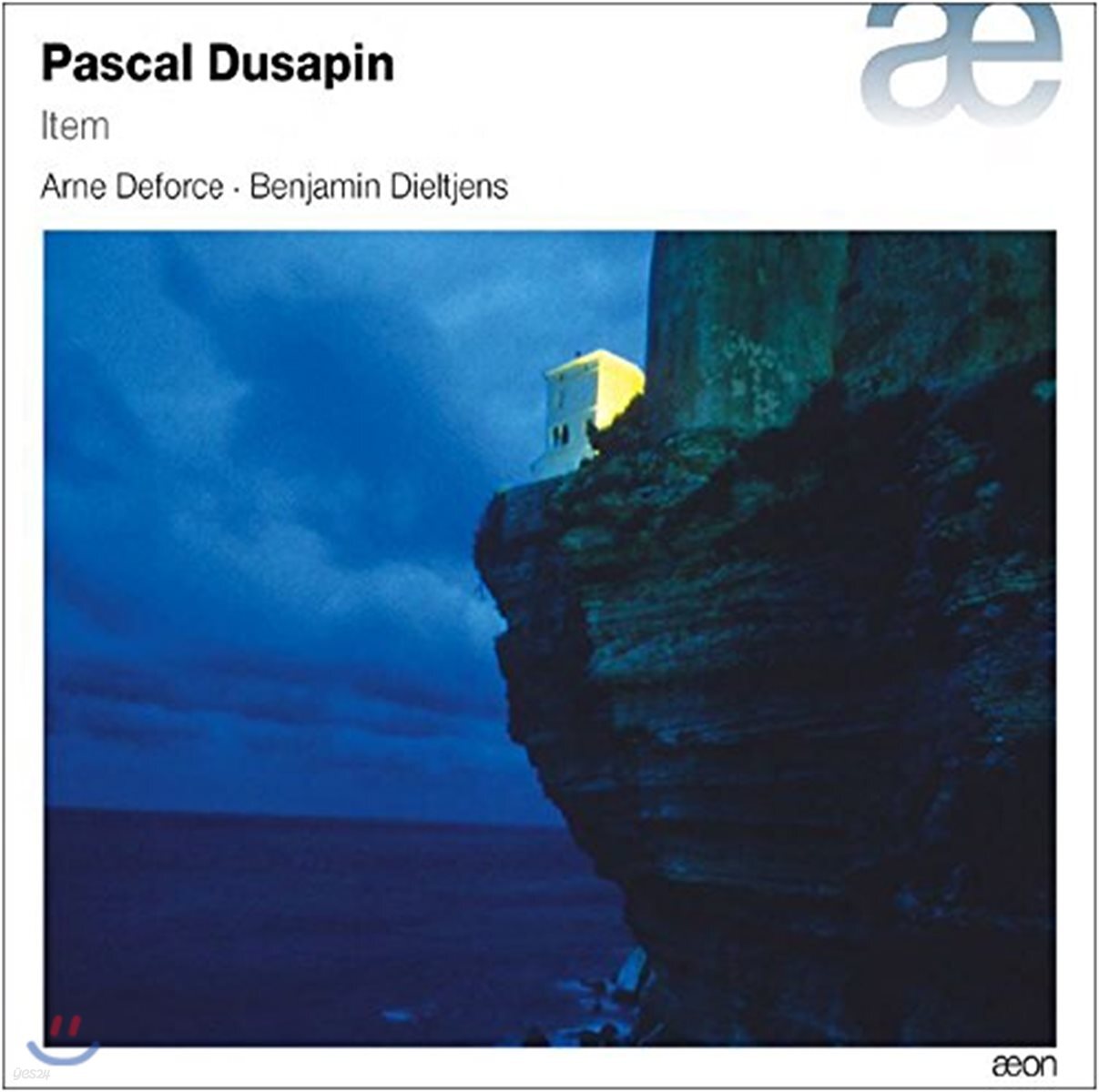 Arne Deforce 파스칼 뒤사팽: 첼로와 클라리넷을 위한 작품집 (Pascal Dusapin: Item - Chamber Music for Cello & Clarinet)