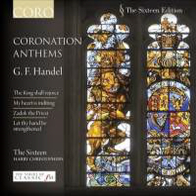  :   (Handel : Coronation Anthems Nos.1-4)(CD) - The Sixteen