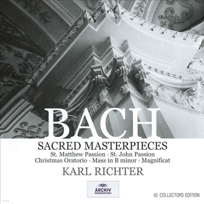  :  ,  , ũ 丮, ̻ B  (Bach : St. Matthew Passion BWV244, St. John Passion BWV245, Christmas Oratorio BWV248, Mass In B Minor BWV232) (10CD) - Karl Richte