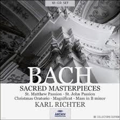  :  ,  , ũ 丮, ̻ B  (Bach : St. Matthew Passion BWV244, St. John Passion BWV245, Christmas Oratorio BWV248, Mass In B Minor BWV232) (10CD) - Karl Richte