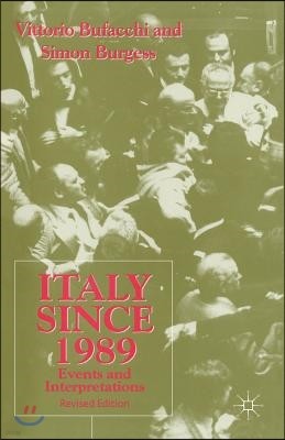 Italy Since 1989: Events and Interpretations