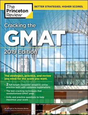 Cracking the GMAT With 2 Computer-adaptive Practice Tests, 2019