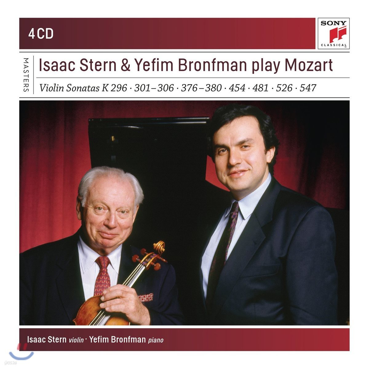 Isaac Stern / Yefim Bronfman 아이작 스턴과 예핌 브론프만이 연주하는 모차르트 바이올린 소나타집 (Mozart: Violin Sonatas)