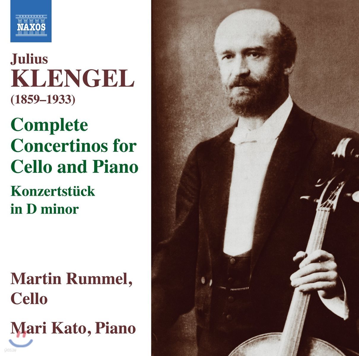 Martin Rummel 율리우스 클렌겔: 첼로와 피아노를 위한 콘체르티노 1-3번, 연주회용 소품 (Julius Klengel: Complete Concertinos For Cello & Piano)