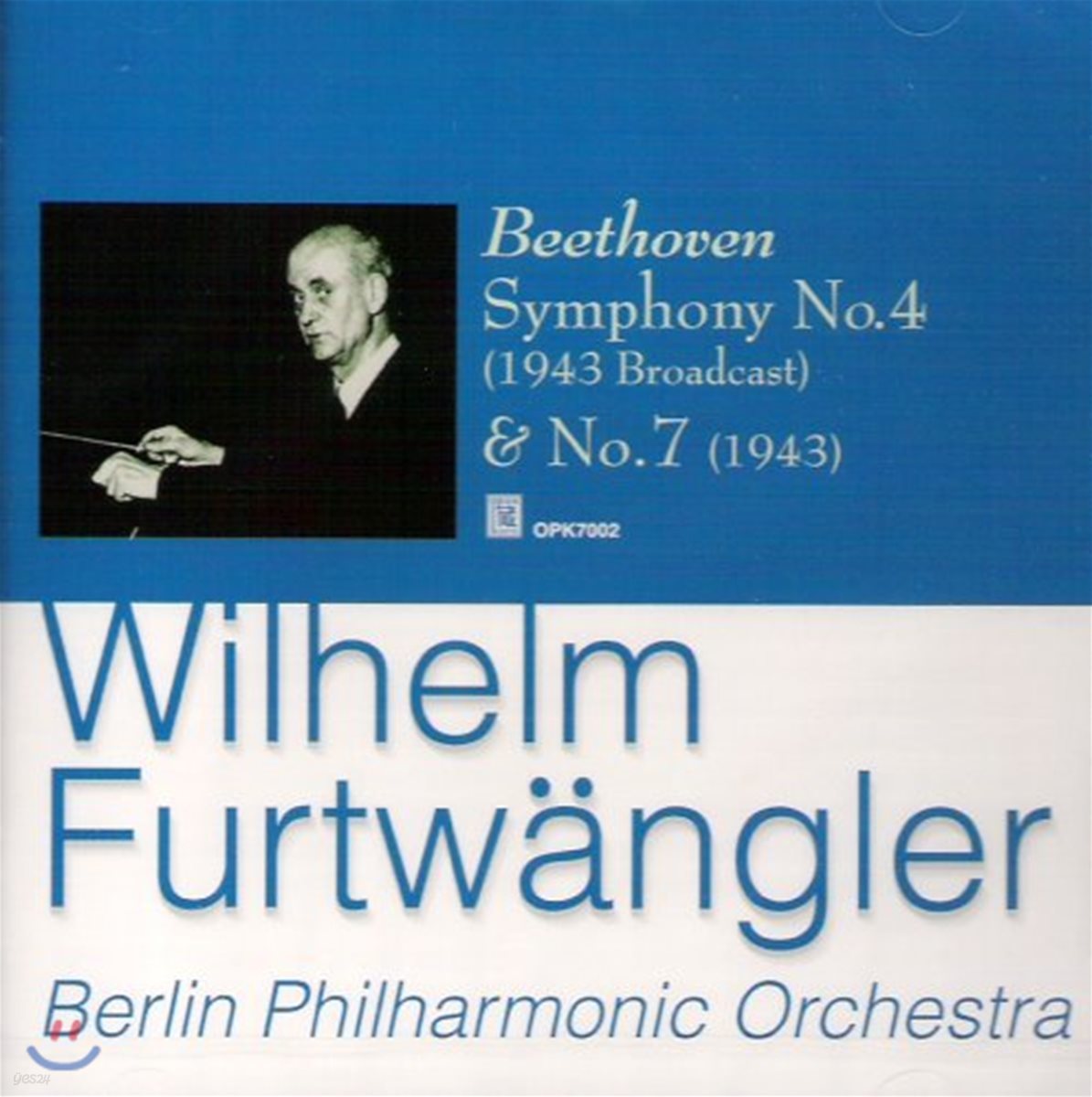 Wilhelm Furtwangler 베토벤: 교향곡 4번 & 7번 (Beethoven: Symphonies Op.60, Op.92)