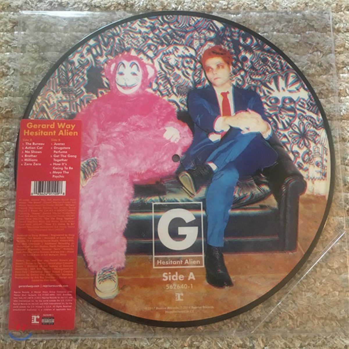 Gerard Way (제라드 웨이) - Hesitant Alien [픽쳐 디스크 LP]