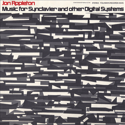 Jon Appleton - Music For Synclavier And Other Digital Systems (CD)
