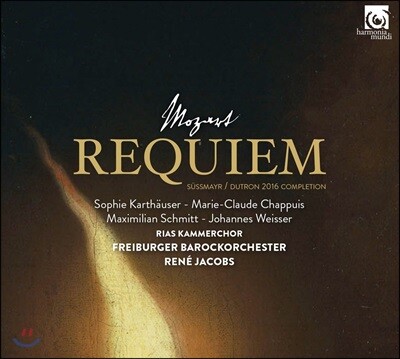 Rene Jacobs 모차르트: 레퀴엠 [쥐스마이어/듀트론 2016 보완] (Mozart: Requiem KV626)