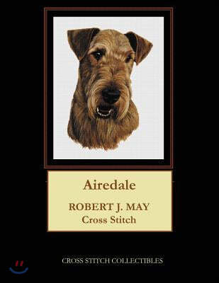 Airedale: Robt. J. May Cross Stitch Pattern